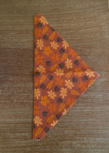 Leaves & Acorns Bandana