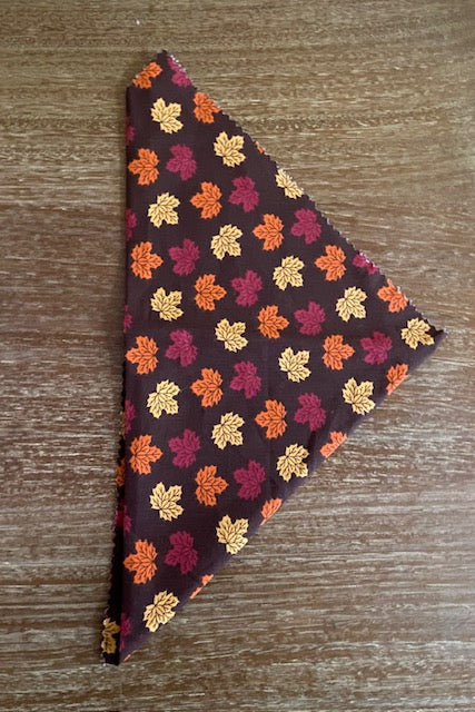 Red, Orange, & Yellow Leaves Bandana