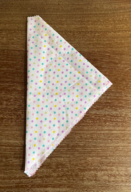 Spring Polka Dot Bandana