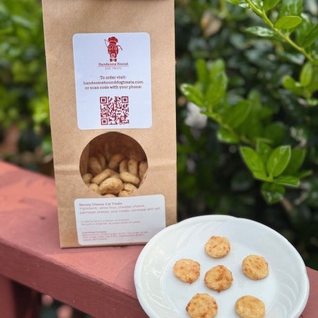 Savory Cheese Cat Treats