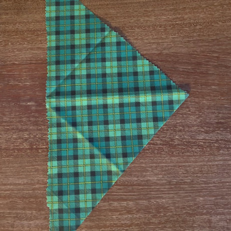 Green Plaid Bandana