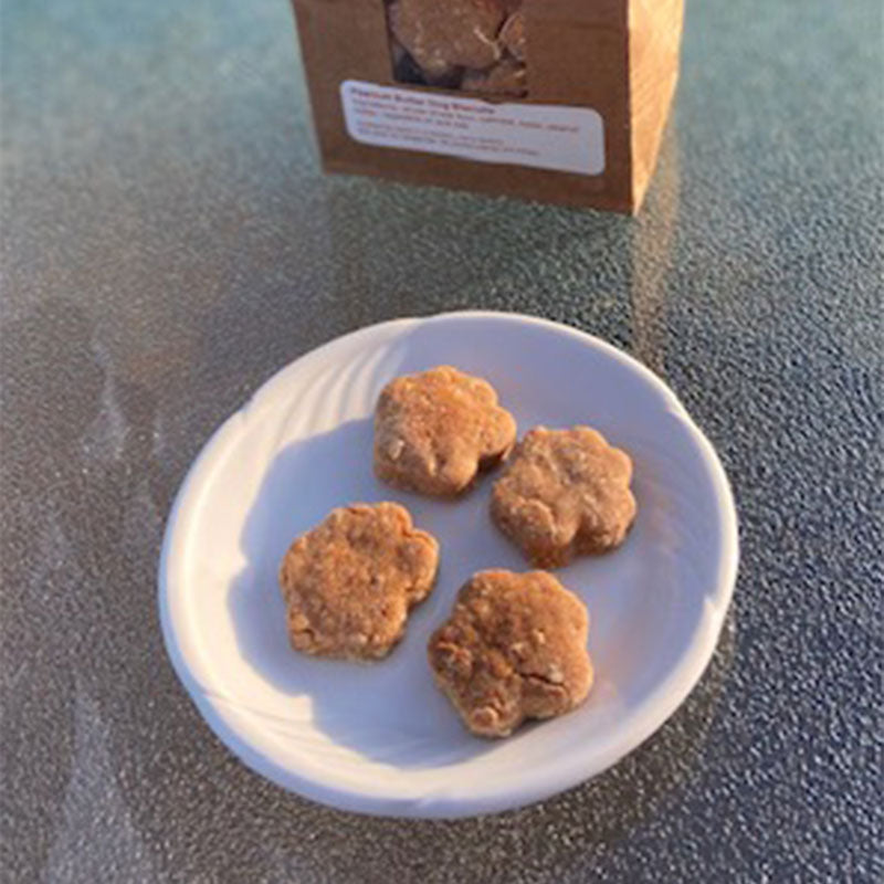 Peamutt Butter Dog Biscuits