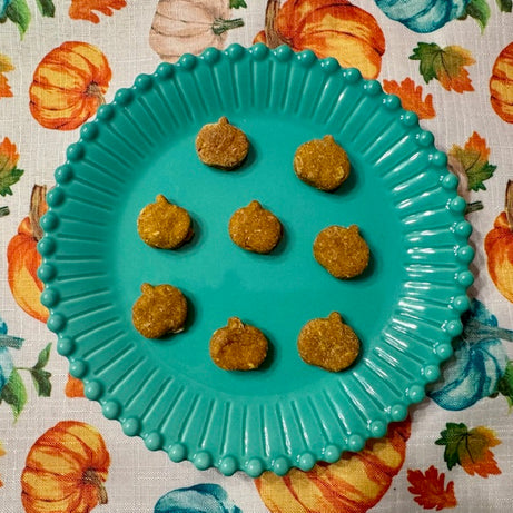 Pumpkin Paw Prints Dog Treats