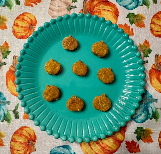 Pumpkin Paw Prints Dog Treats
